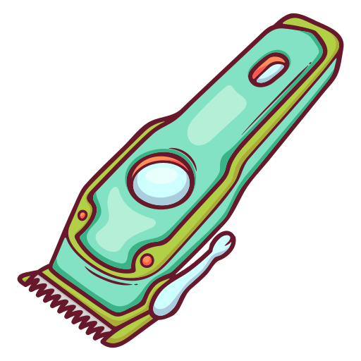 Hair clipper icon representing hair trimming and scalp preparation for hair transplant procedures, including FUE hair transplant, by Dr. Prerna Sharma, Hair Specialist in Bhopal.